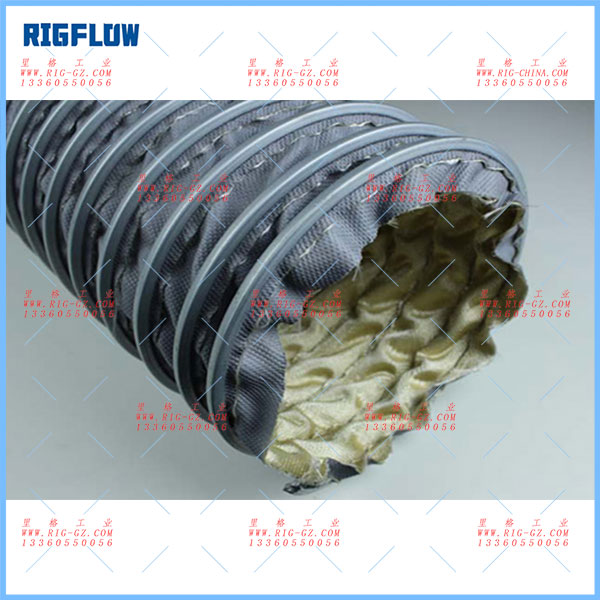 市面上常用的兩種高溫風管